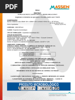 Bula do Fungicida Recop | PDF | Embalagem e rotulagem | Agronomia