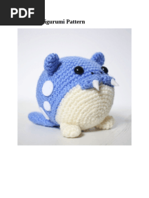 Spheal Amigurumi Pattern