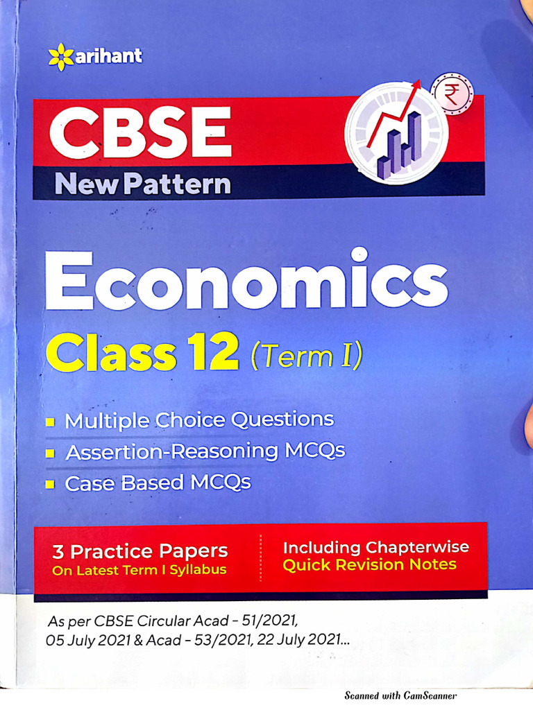 Arihant Eco Class 12th (2022) | PDF