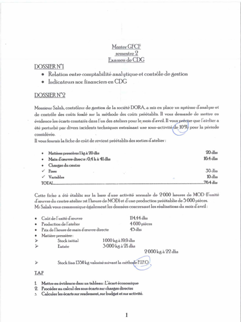 Examen2021 CDG | PDF