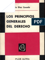 Los Principios Generales Del Derecho - Jose m. Diaz Cousuelo