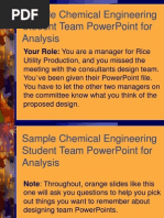 Acetone Production Plant Design