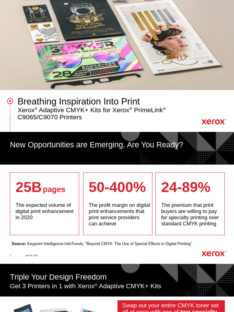 Enhance Printing with Xerox CMYK+ Kits | PDF | Printer (Computing ...