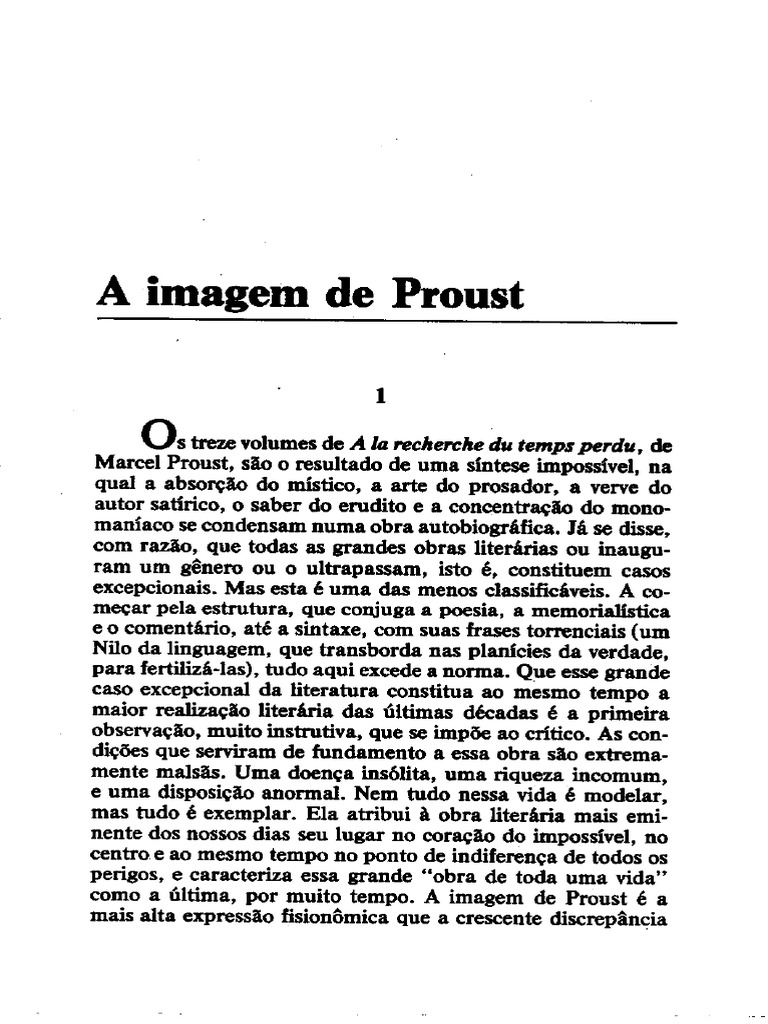 Benjaming Proust | PDF