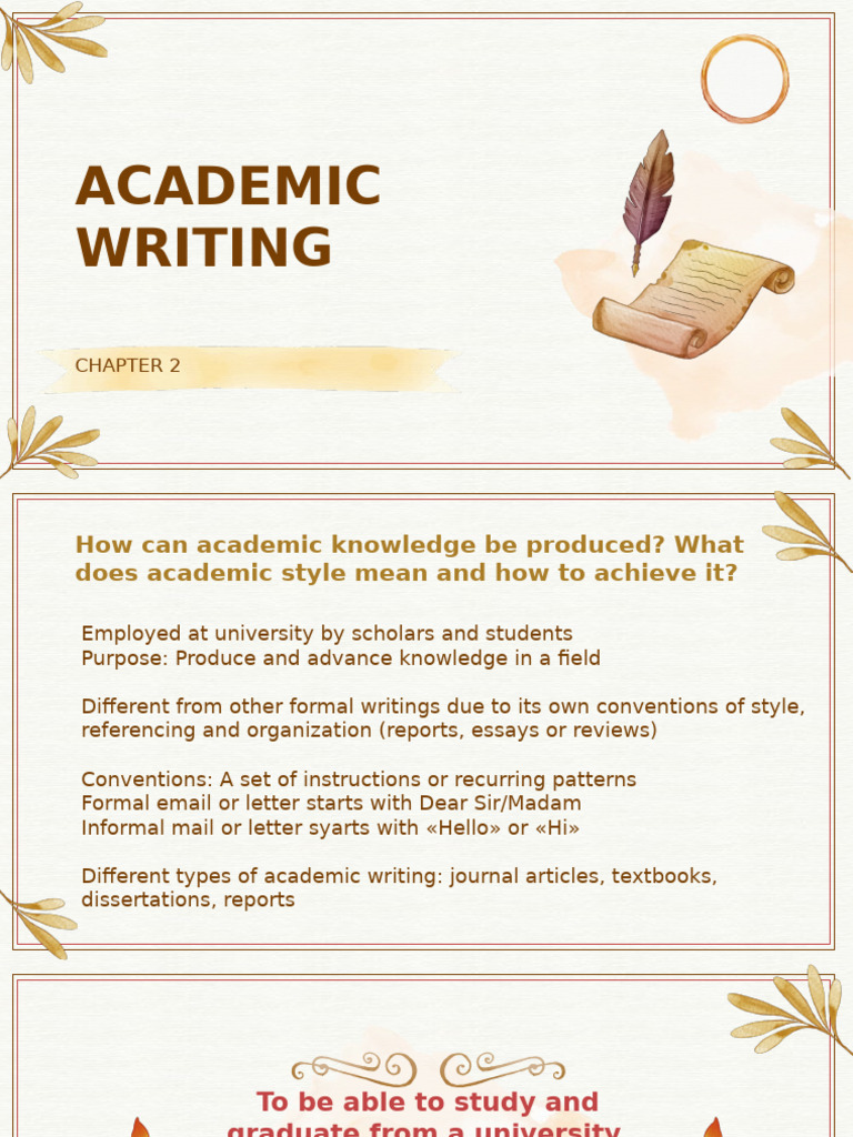 Conventions of Academic Writing Explained | PDF | Jargon | Sentence ...
