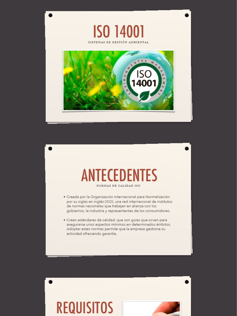 Beneficios de la norma ISO 14001 | PDF | Entorno natural