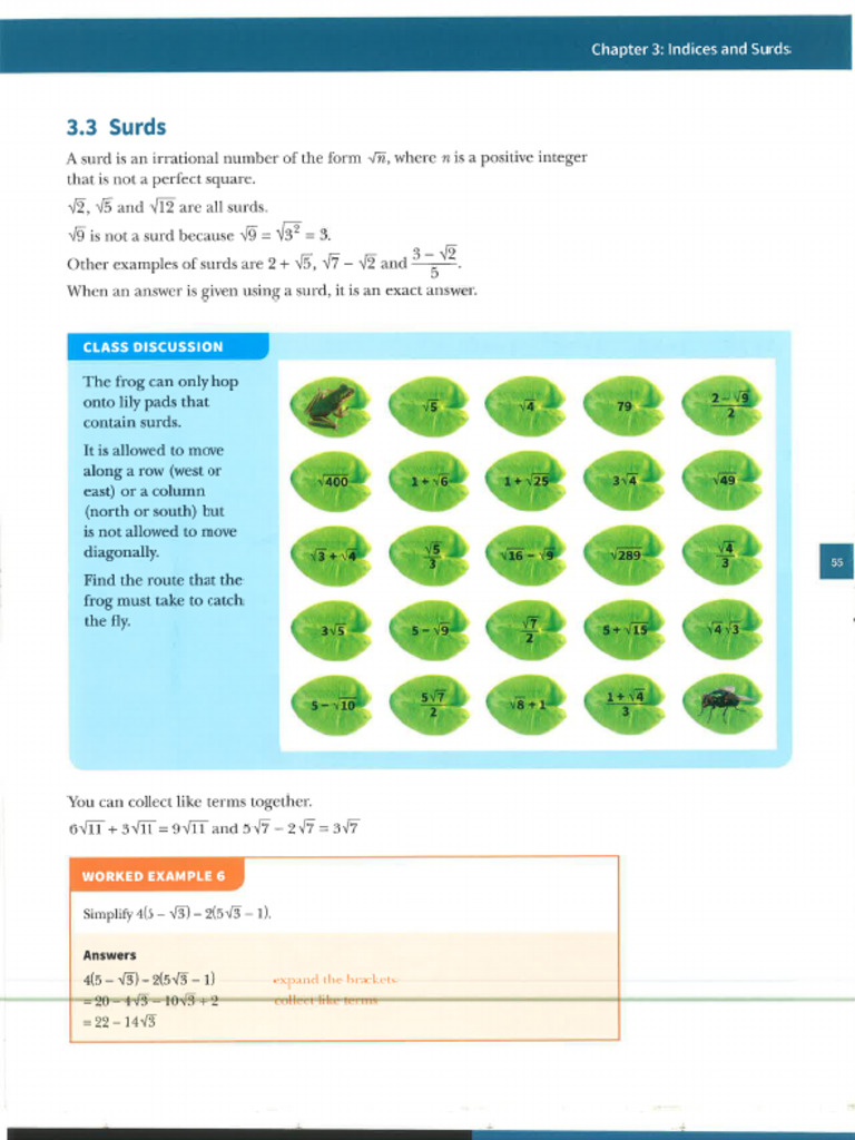 Surds OLevel | PDF