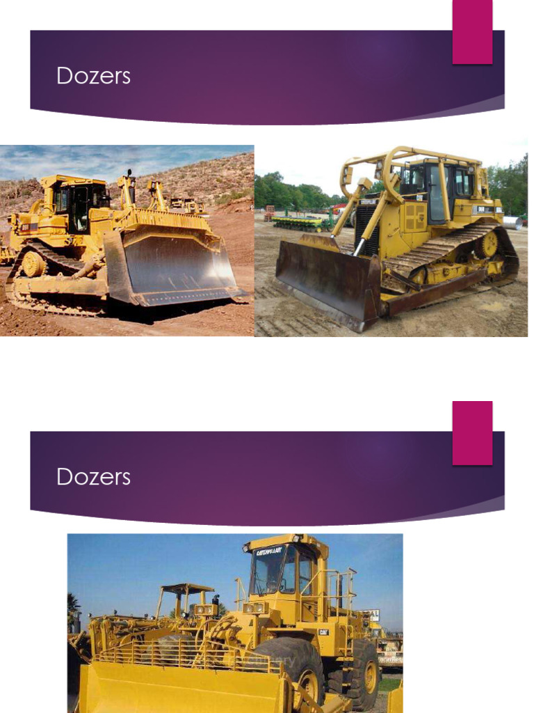 Dozer Types and Performance Insights | PDF | Tractor | Horsepower