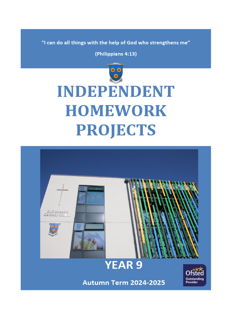 Year 9 Independent Homework Projects Guide | PDF | Computer Security ...