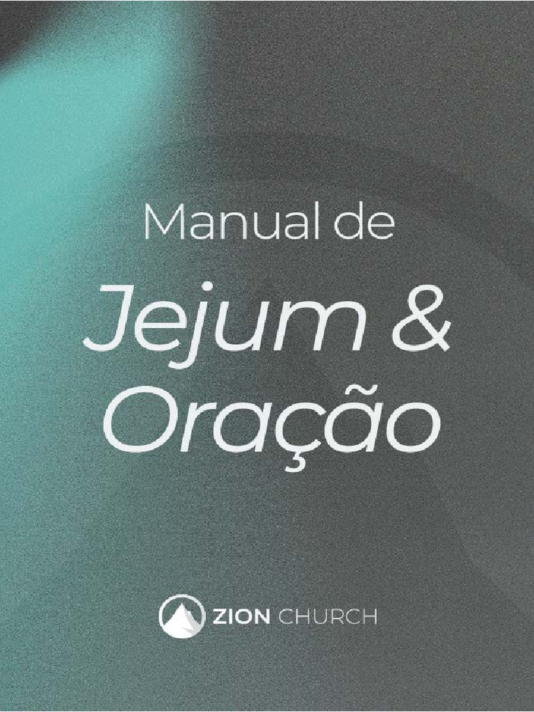 Manual de Jejum e Oração Cristã | PDF | Oração | Jejum