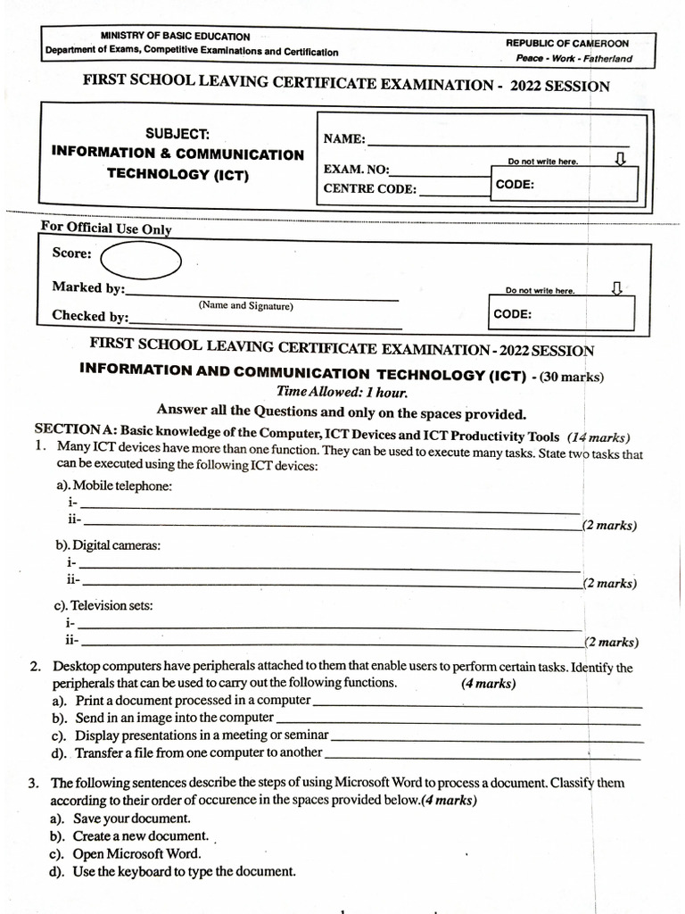 Common Entrance | PDF