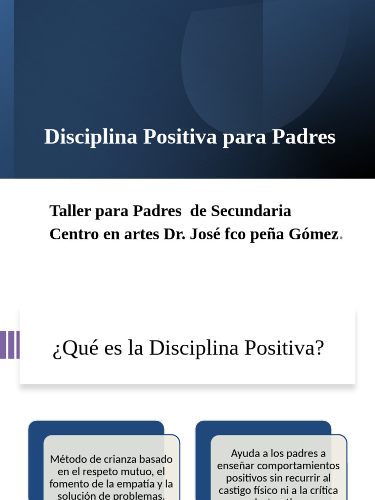 Disciplina Positiva para Padres de Adolescentes | PDF | Las emociones ...