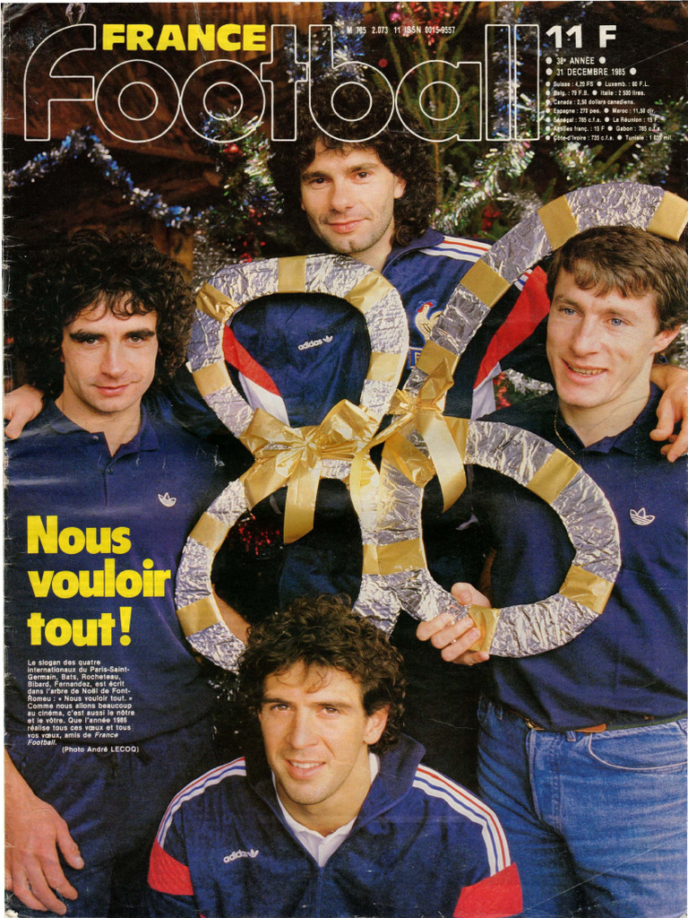 Bilan du football européen 1985 | PDF | Coupe du monde de football | Code du football
