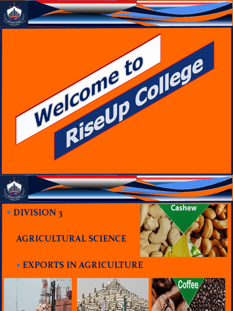 Importance of Export Promotion in Agriculture | PDF