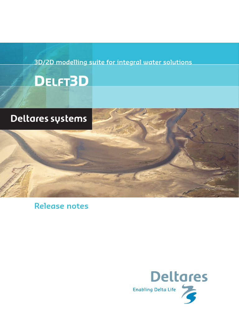 Delft3D 4.05 Release Notes | PDF | Ascii | Microsoft Windows