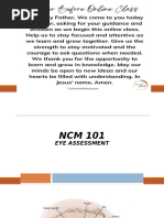 PERRLA Assessment Guide | PDF | Vision | Sensory Organs