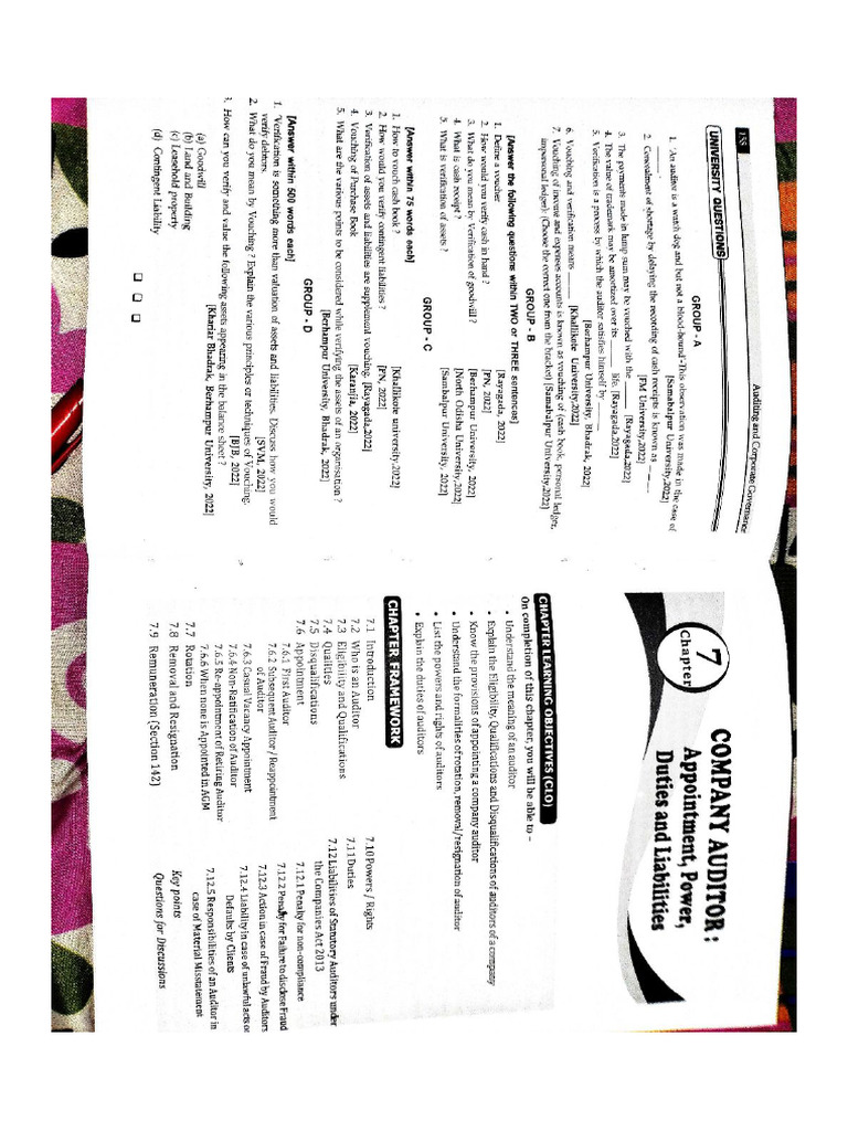 Auditing Unit 2 - Compress - 065341 | PDF