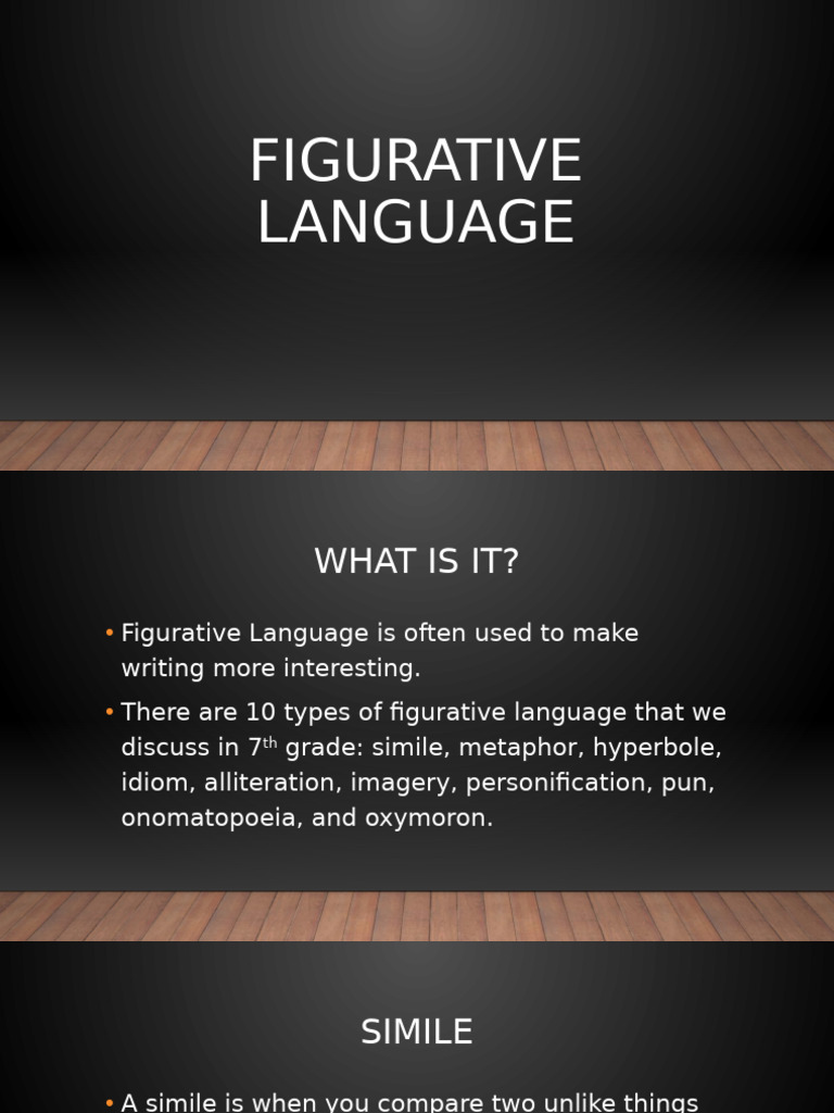 Understanding Figurative Language Types | PDF | Linguistics | Semiotics