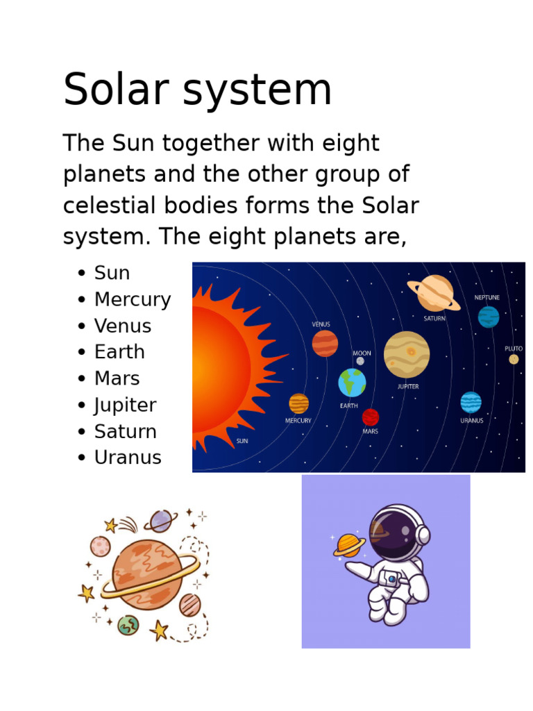 Solar System | PDF