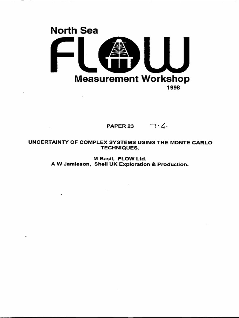 Monte Carlo Simulation for Measurement Uncertainty | PDF | Monte Carlo ...