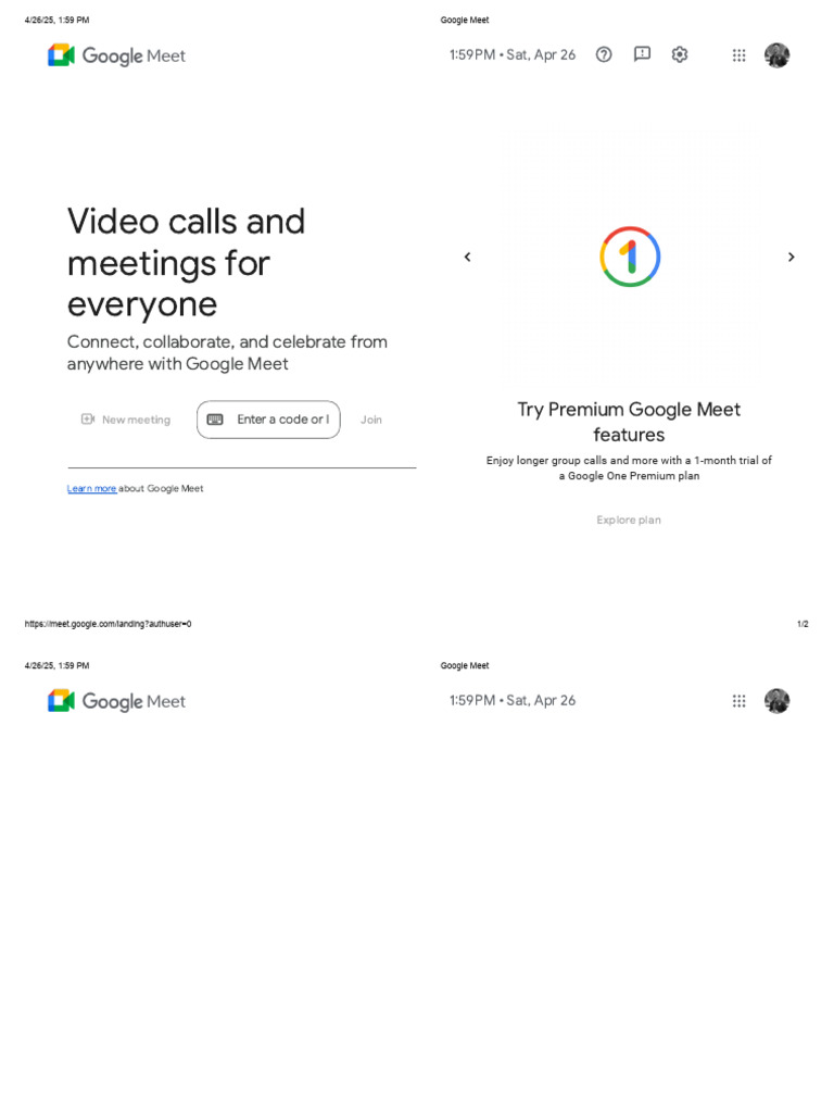 Google Meet Premium Trial in Indonesia | PDF