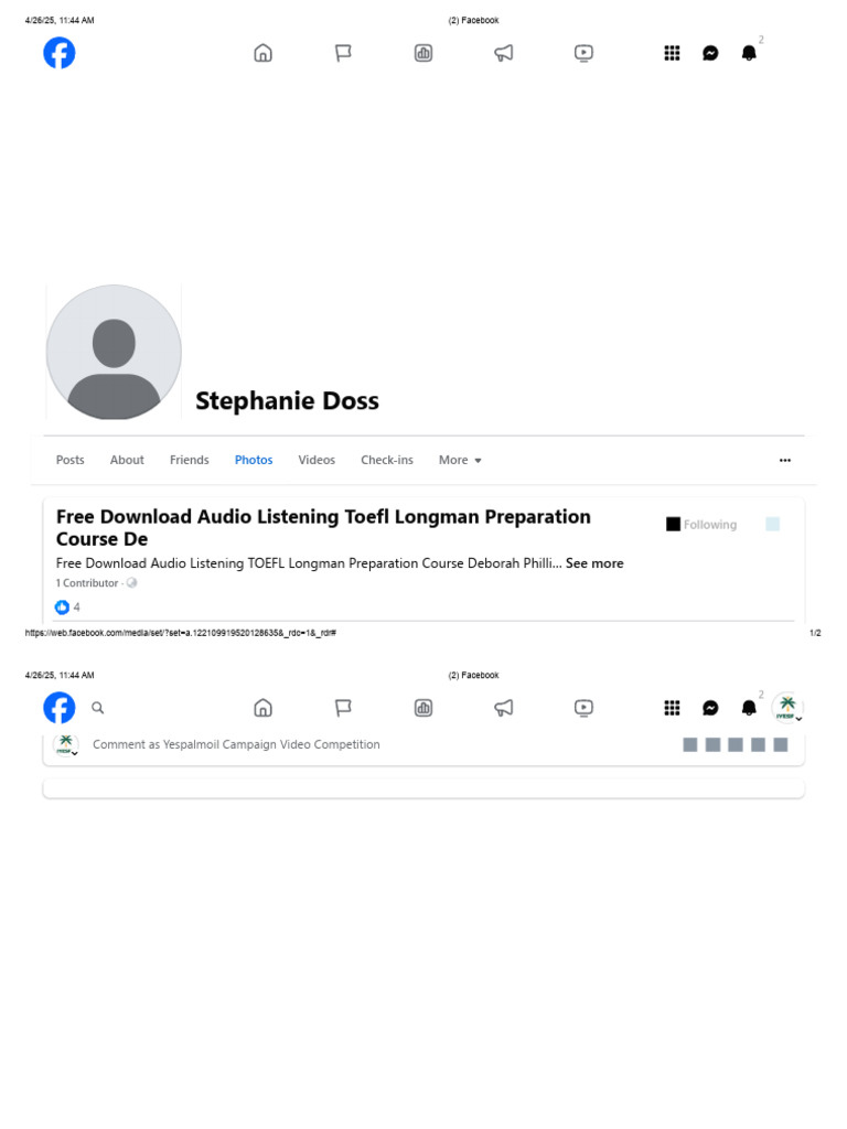 Facebook | PDF