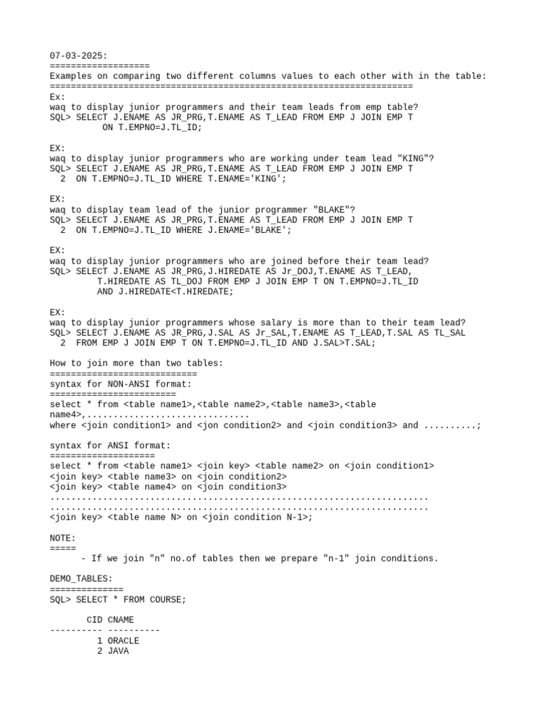 07 Mar 2025 | PDF | Computer Programming | Software Engineering