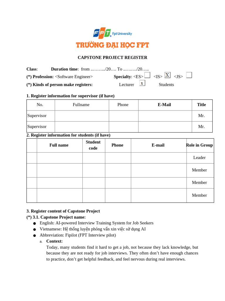 AI Interview Training System for Students | PDF | Mobile App ...