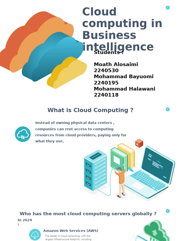 Cloud Computing With BI | PDF | Cloud Computing | Amazon Web Services