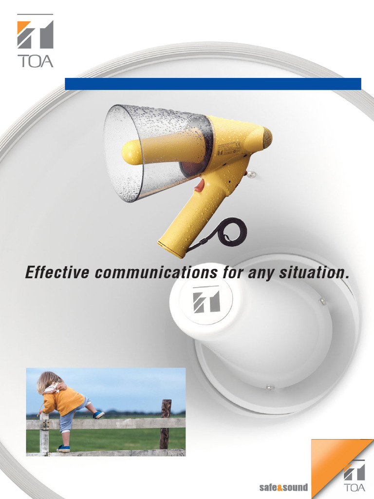 451 Megaphones Brochure Brochure | PDF | Microphone | Sound Production