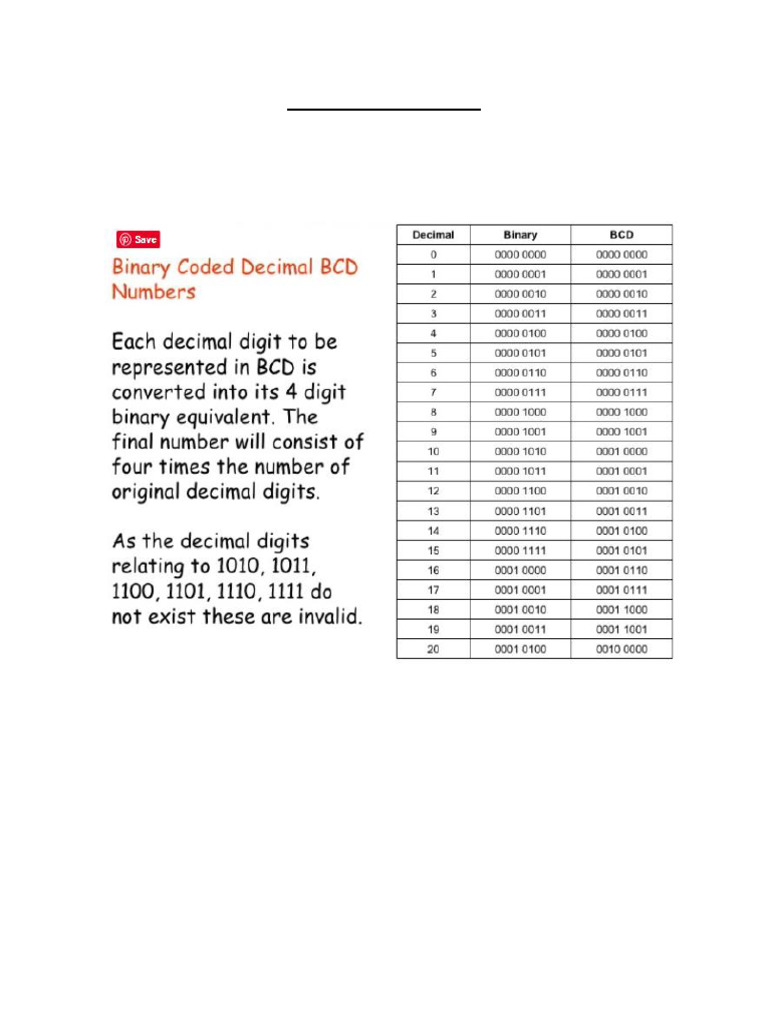 Week 4 | PDF | Binary Coded Decimal | Length