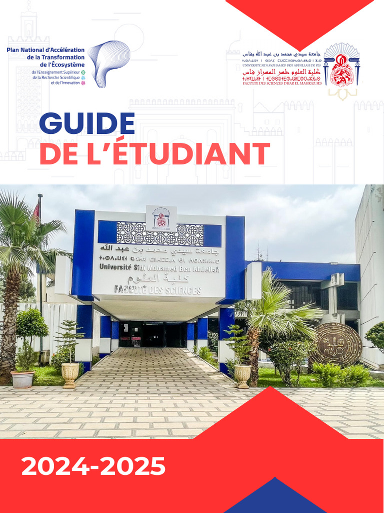 Guide d'Admission à la FSDM 2024-2025 | PDF | Pédagogie