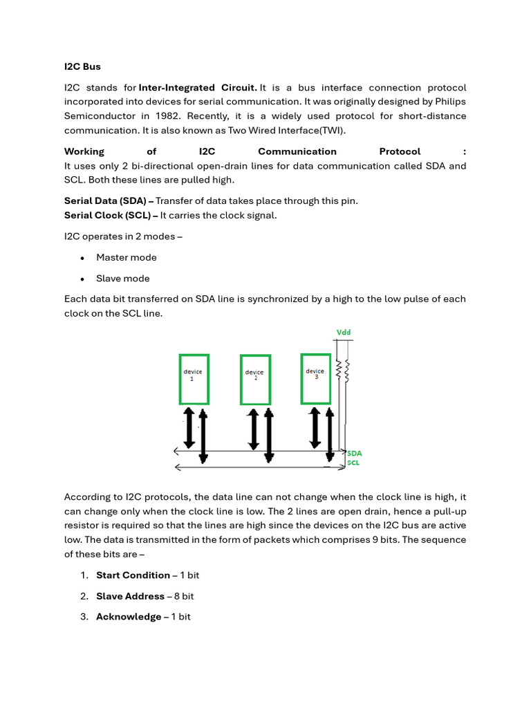 I2C vs CAN Bus Communication Protocols | PDF | Computer Data ...