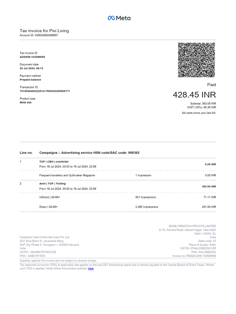 2024-07-20T06-13 Tax Invoice # | PDF | Economies | Public Finance