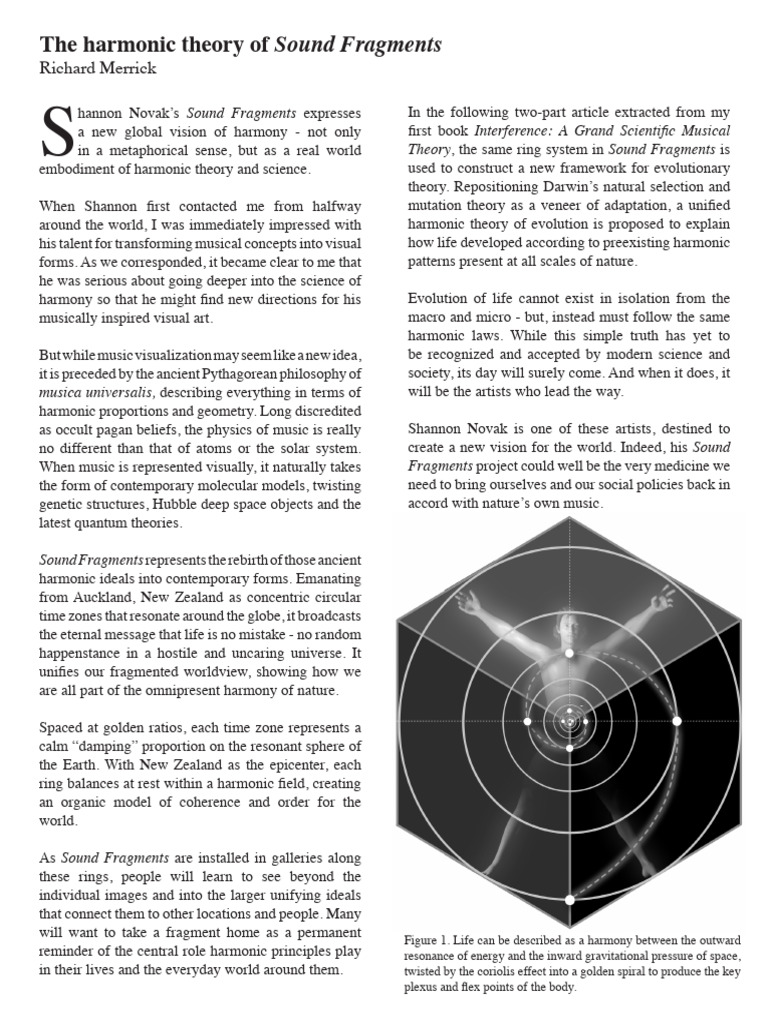 Richard Merrick The Harmonic Theory of Sound Fragments | PDF | Natural ...