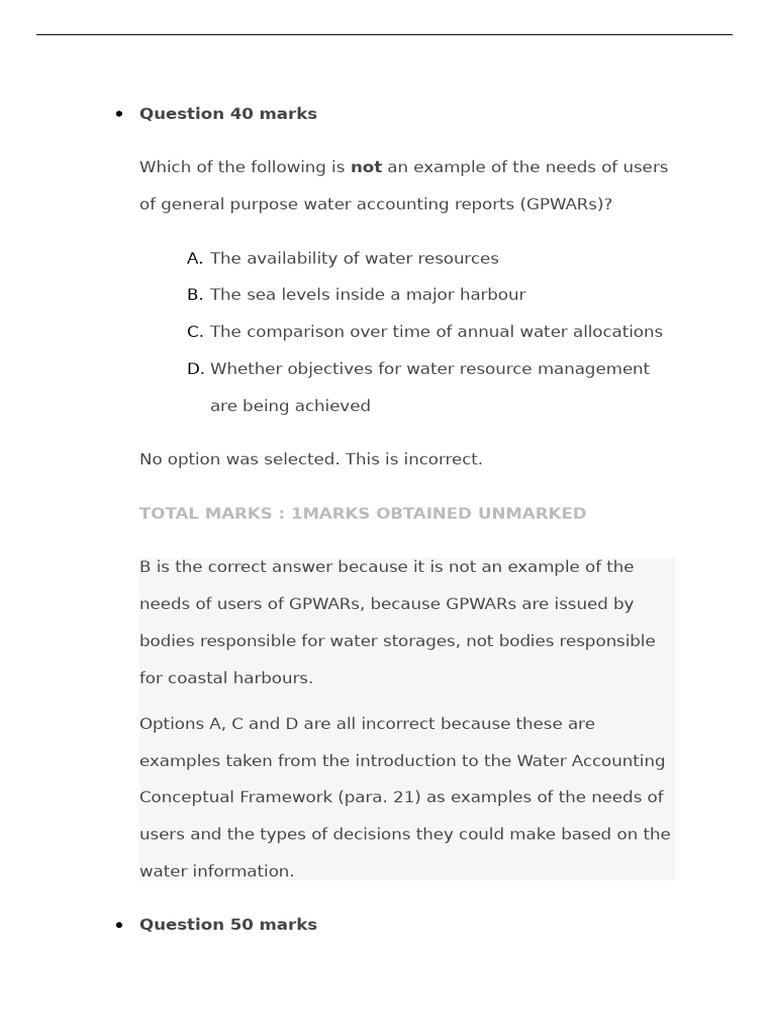CBI M5 MODULE QUIZ Answers | PDF | Energy Development | Peak Oil