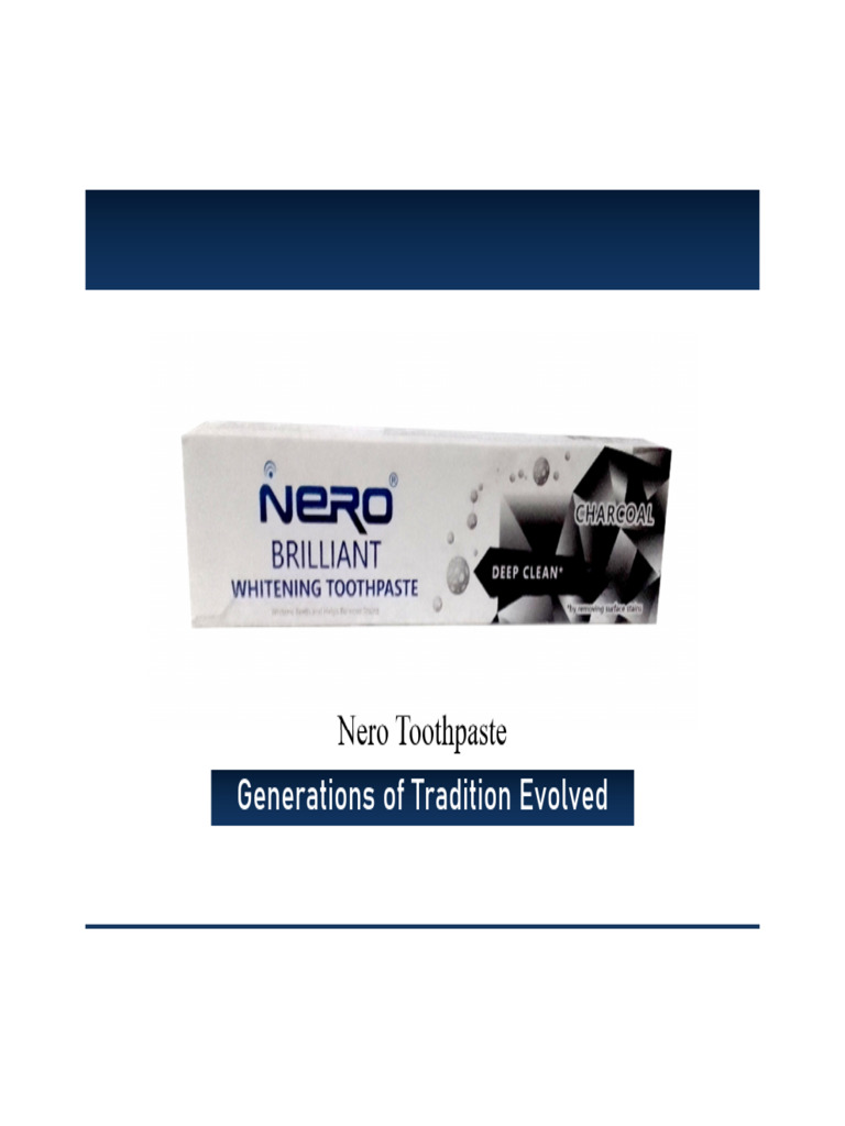 Nero Toothpaste TVC Story Board (Generations) | PDF | Hygiene | Oral ...