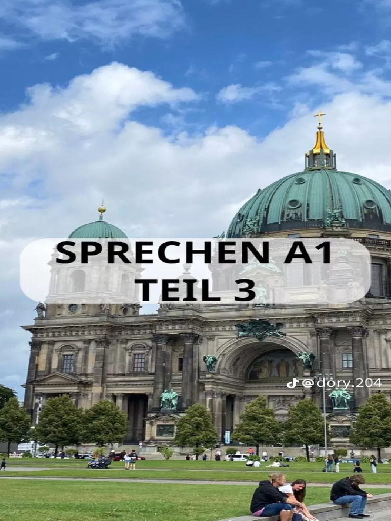 Sprechen Teil 3 Bis | PDF