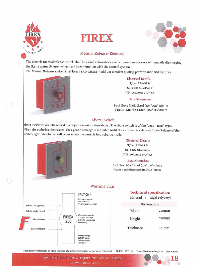FM 200 Sticker | PDF