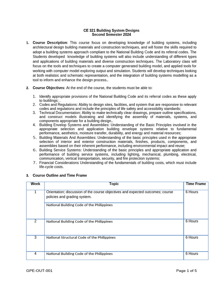Building System Design Course Overview | PDF | System | Design