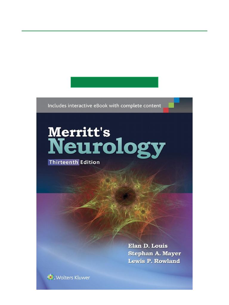 MERRITT A TEXTBOOK OF NEUROLOGY 第6版 MERRITT A TEXTBOOK OF