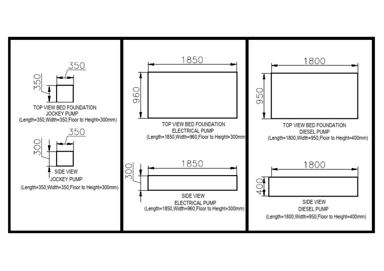 Fire Pump Room Design Details | PDF