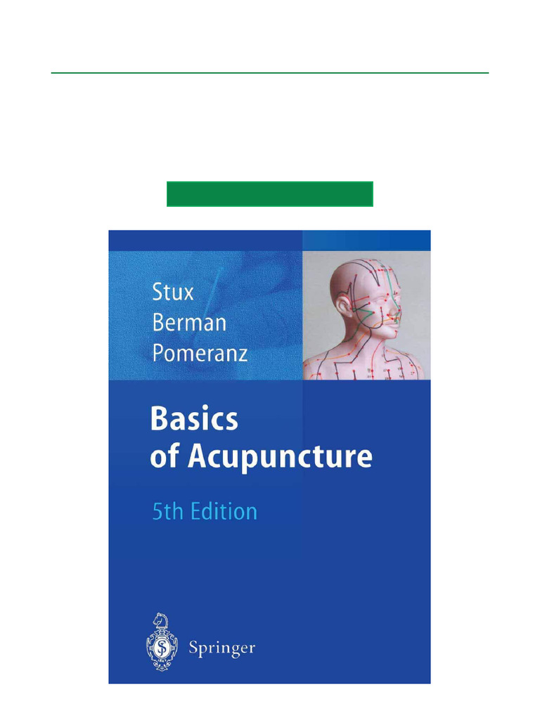Basics of Acupuncture Research PDF Download | PDF | Traditional Chinese ...