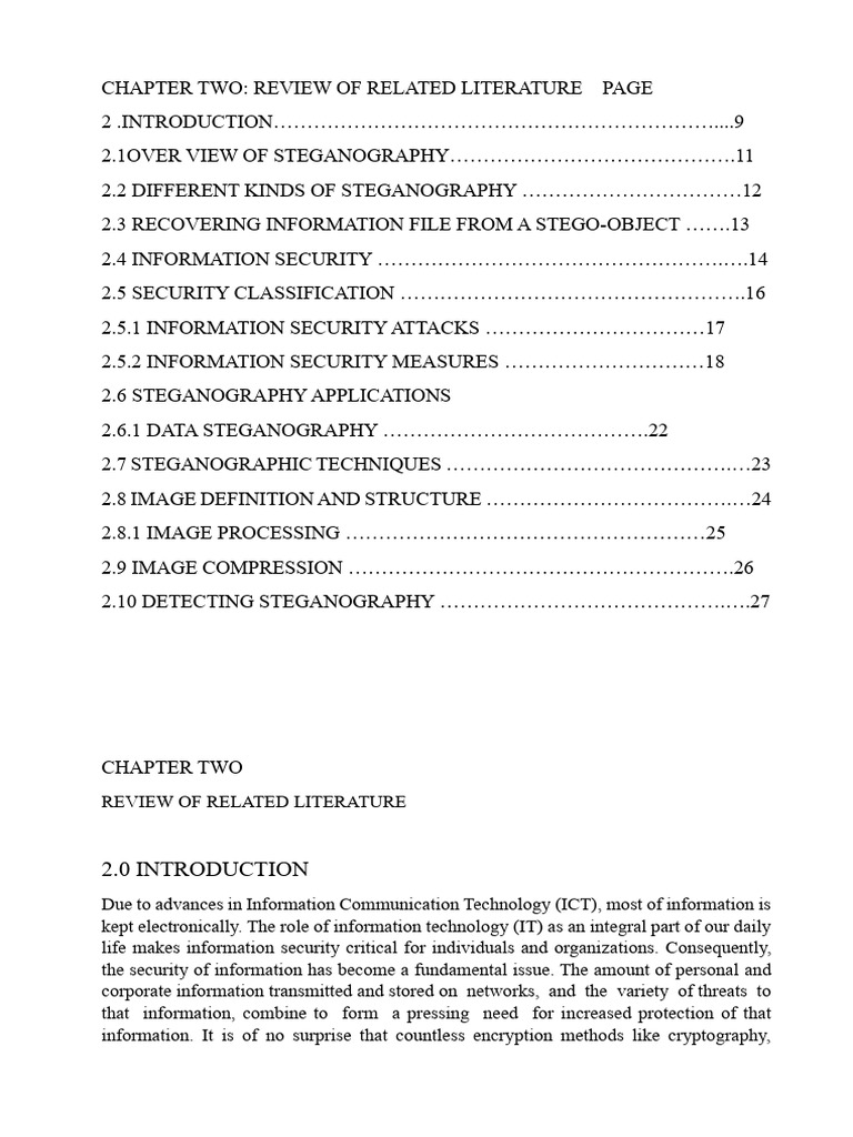 CHAPTER TWO المعدل | PDF | Data Compression | Cryptography
