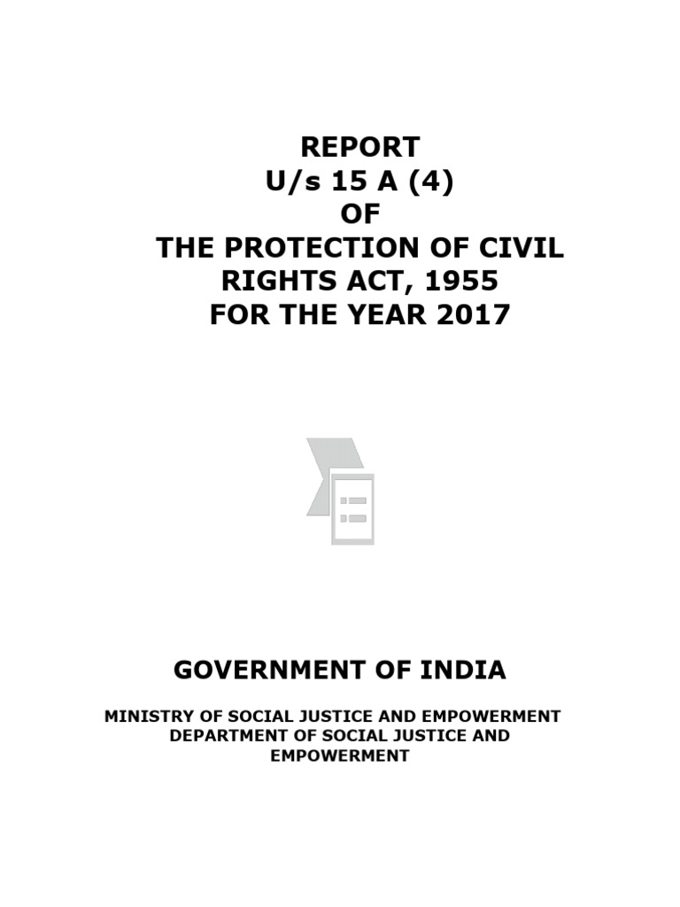 1955 Protection of Civil Rights 1955 | PDF | Government | Government Of ...
