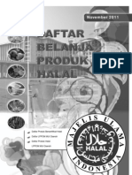 Download Daftar Produk Halal 2011 by Abdul Bahdul MBedul SN85426384 doc pdf