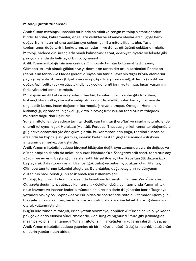 Mitoloji Pdf