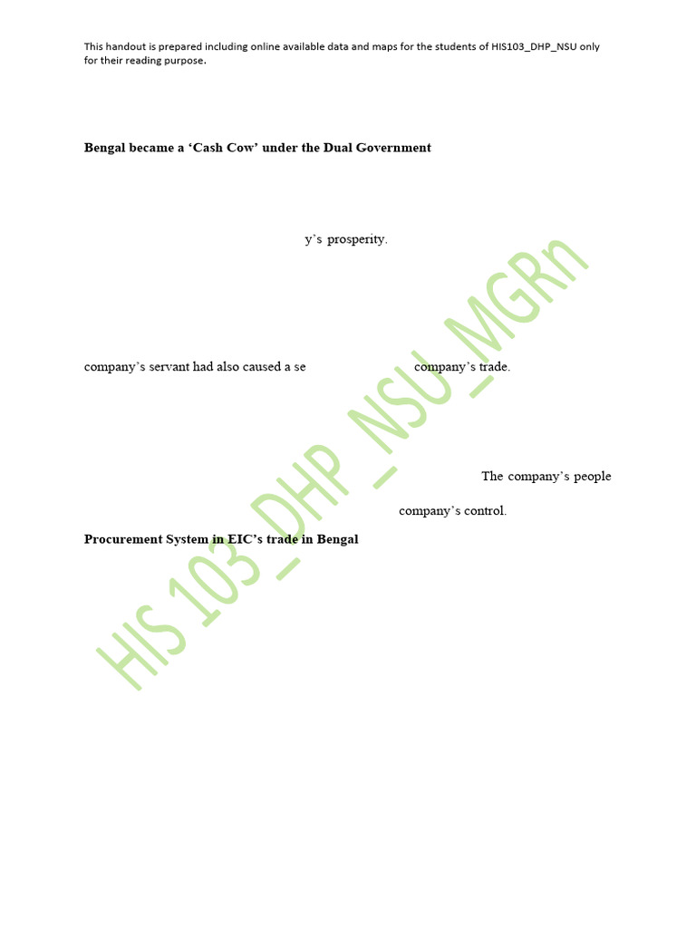 Lesson+4 British+Colonial+Rule+and+Exploitation+in+Bengal MGRN | PDF ...