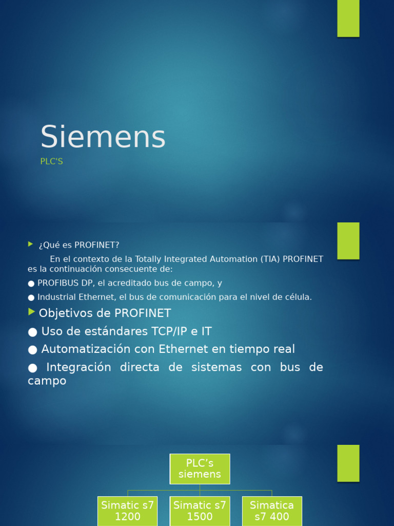 Guía de PLC Siemens y PROFINET | PDF | Protocolos de internet | Informática
