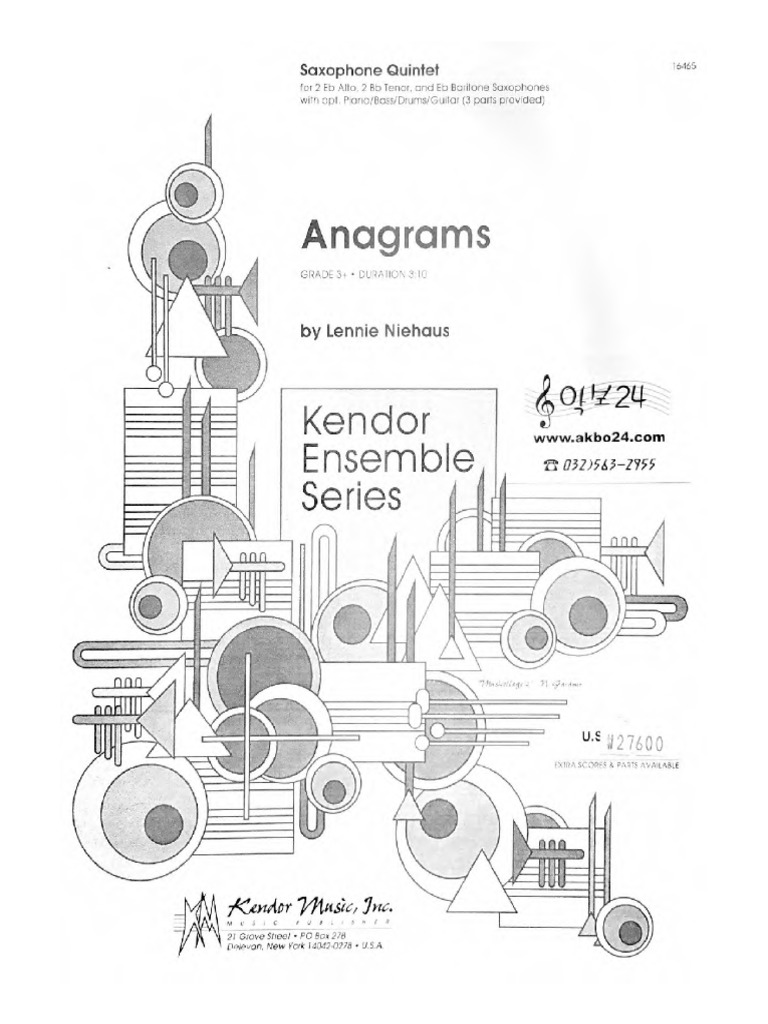 Anagrams | PDF